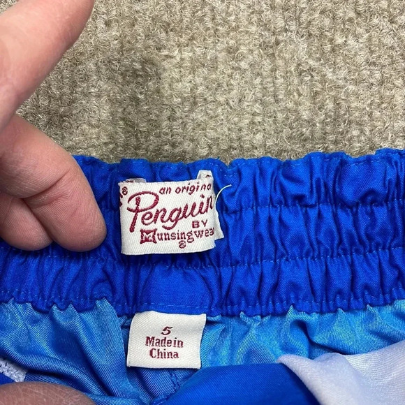 Blue Penguin Swim Trunks‎ 5 - Picture 3 of 3